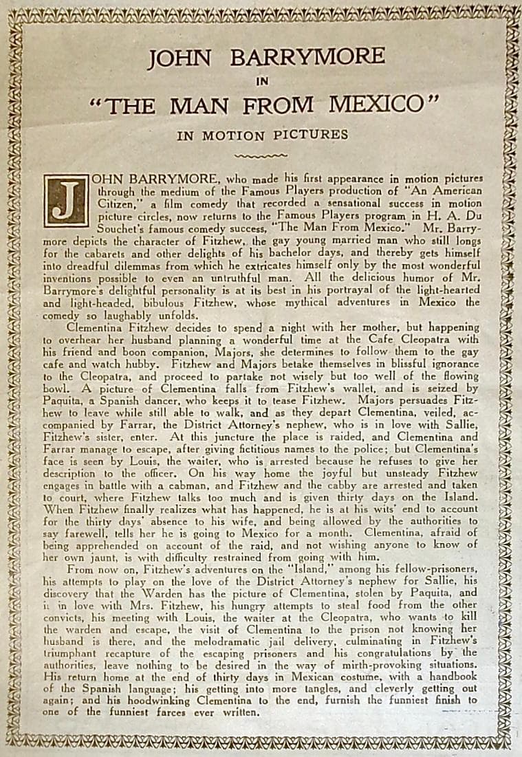 The Man from Mexico photo