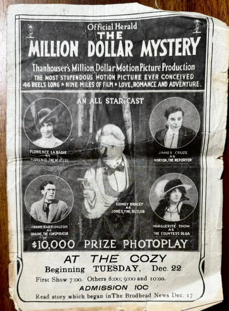 The Million Dollar Mystery photo