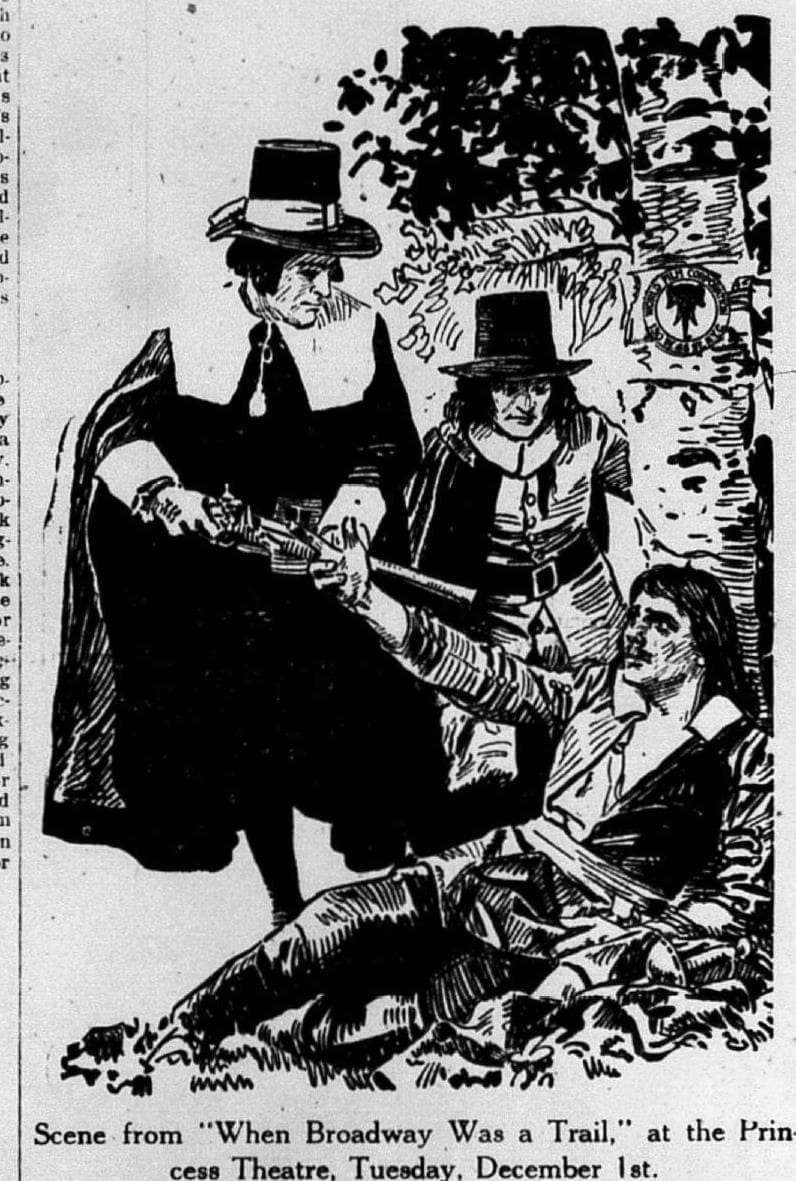 When Broadway Was a Trail photo