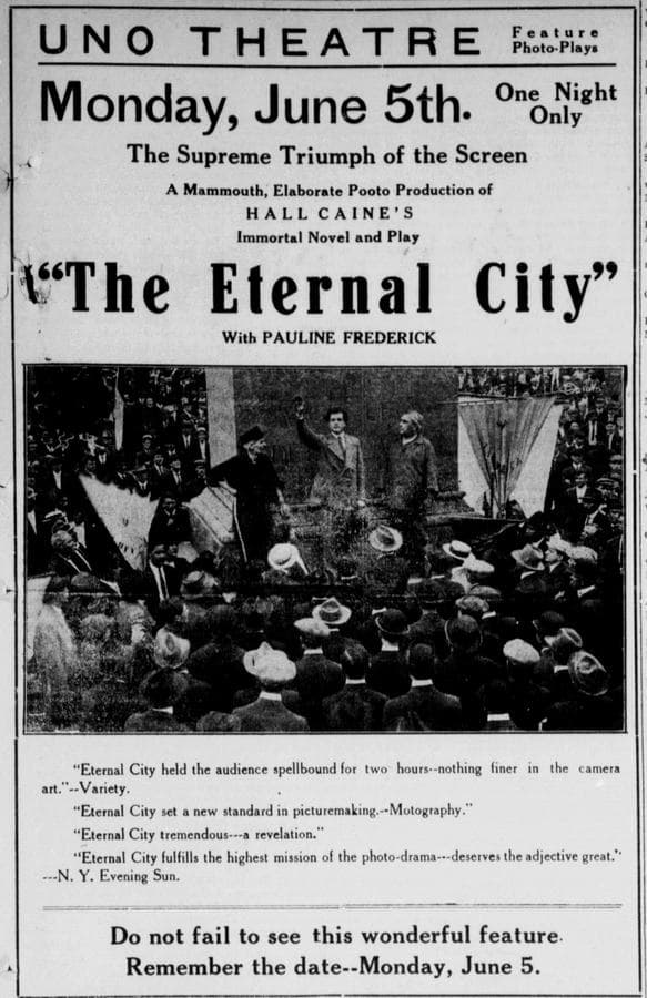 The Eternal City photo