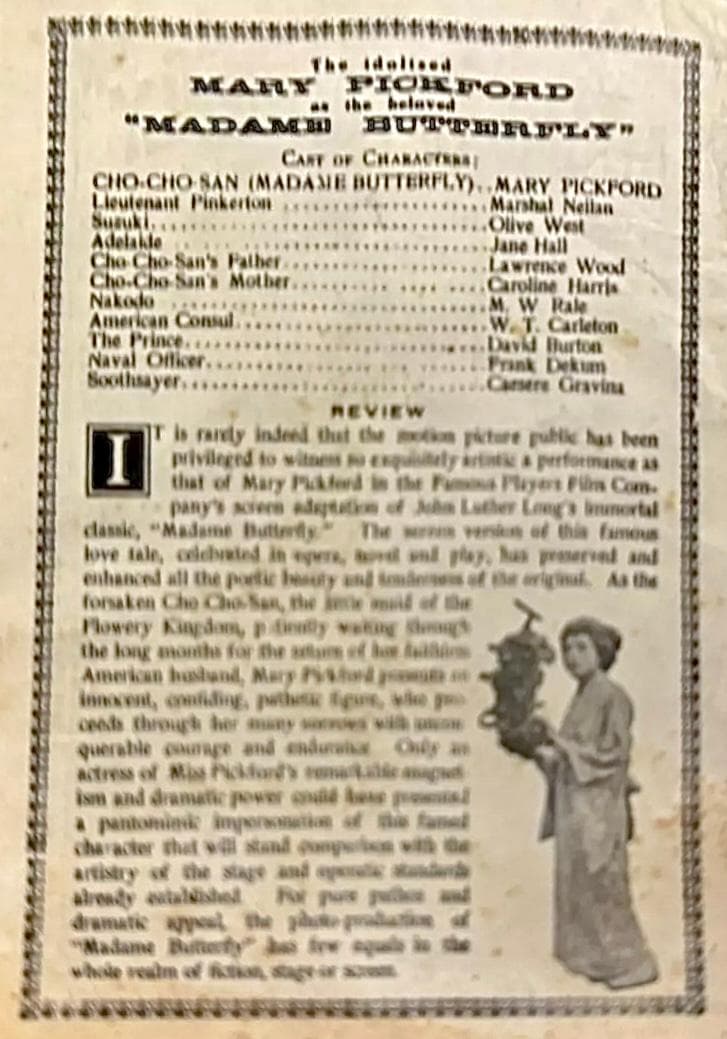 Madame Butterfly photo