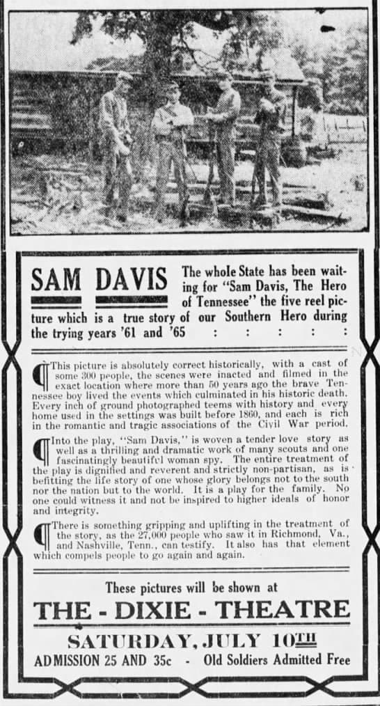 Sam Davis, the Hero of Tennessee photo