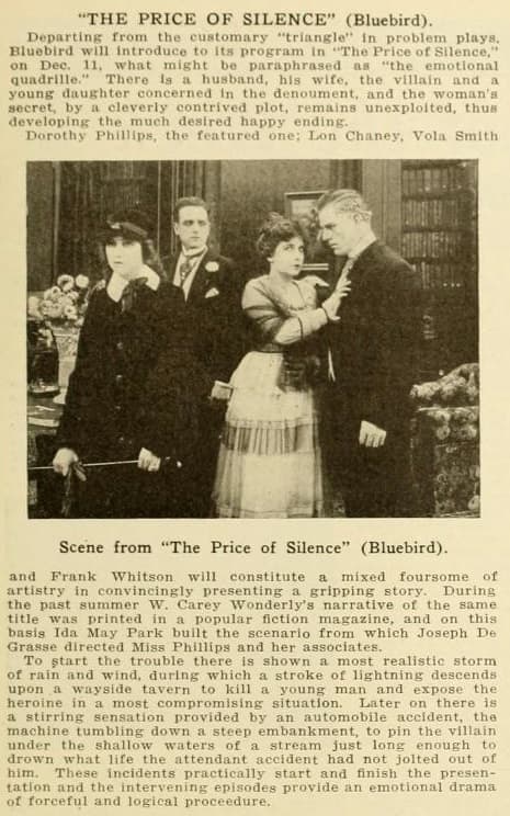 The Price of Silence