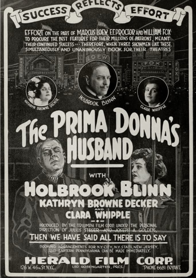 The Prima Donna's Husband