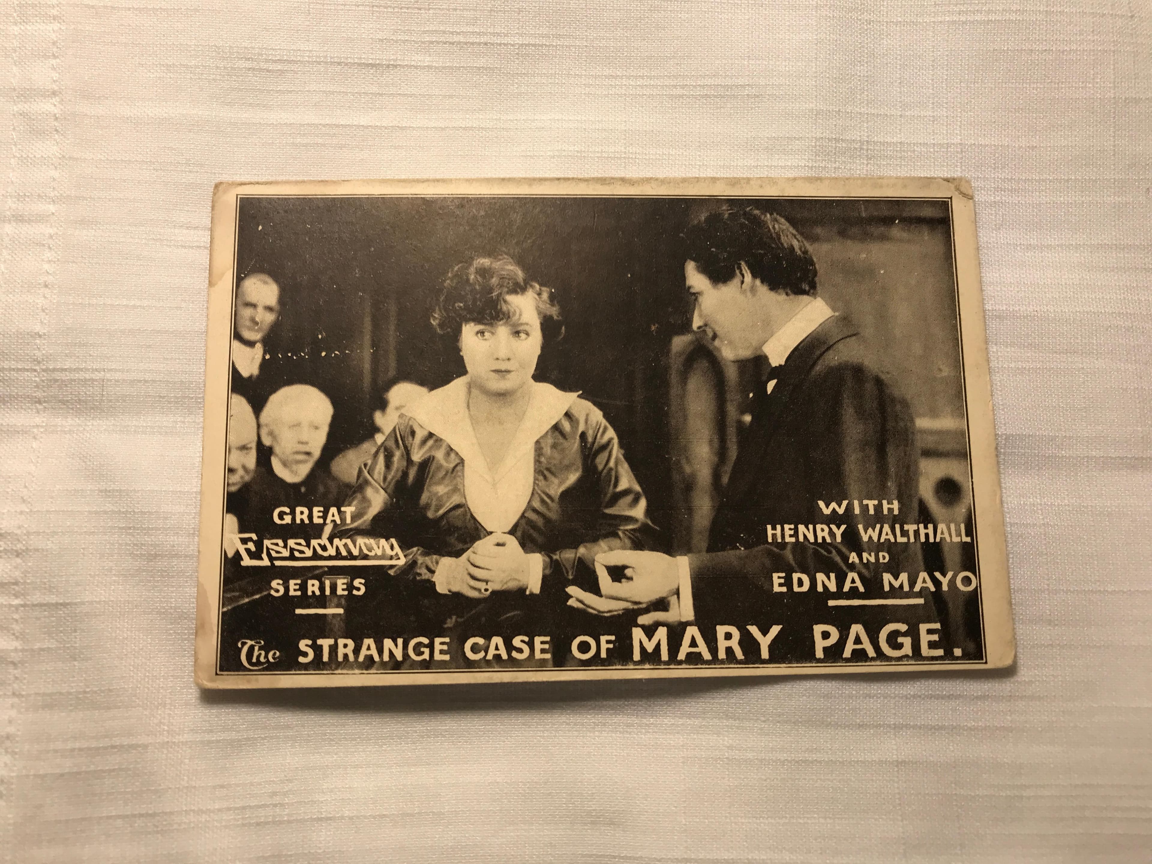 The Strange Case of Mary Page