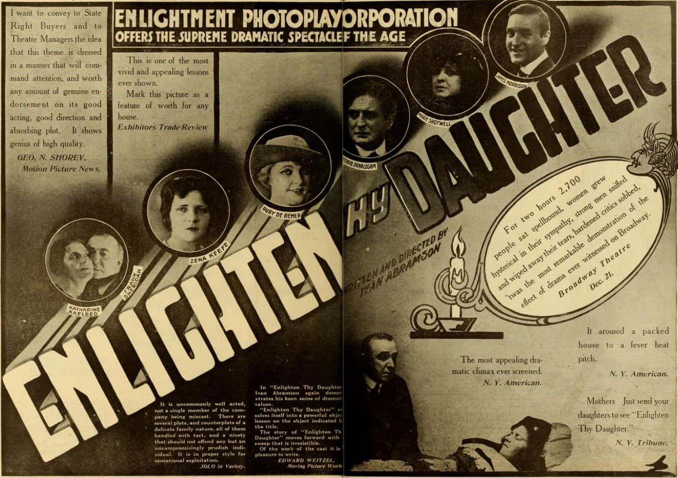 Enlighten Thy Daughter