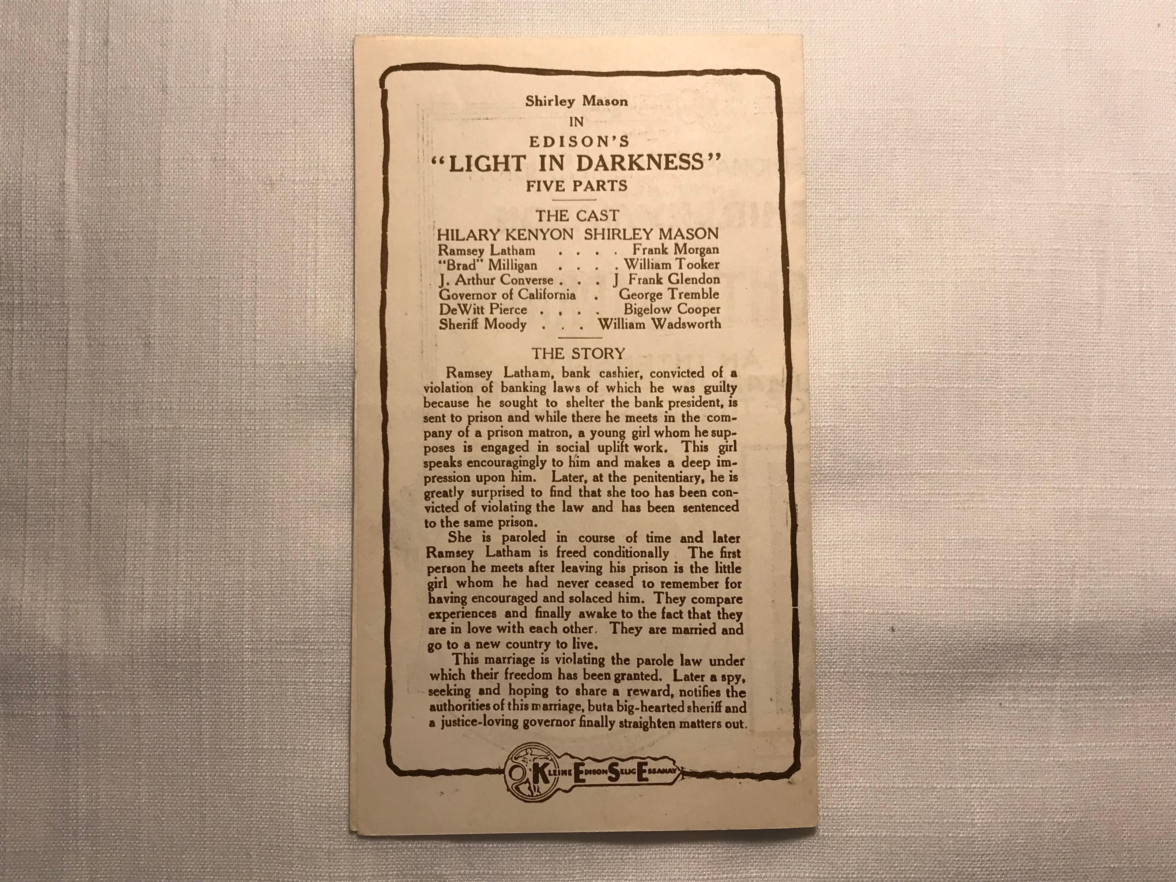 The Light in Darkness