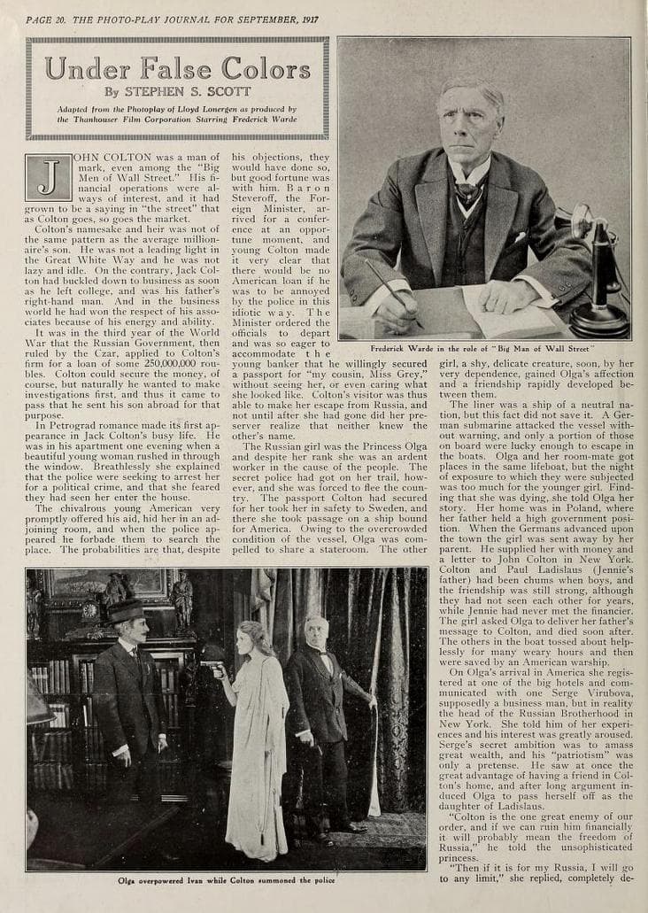 Under False Colors photo