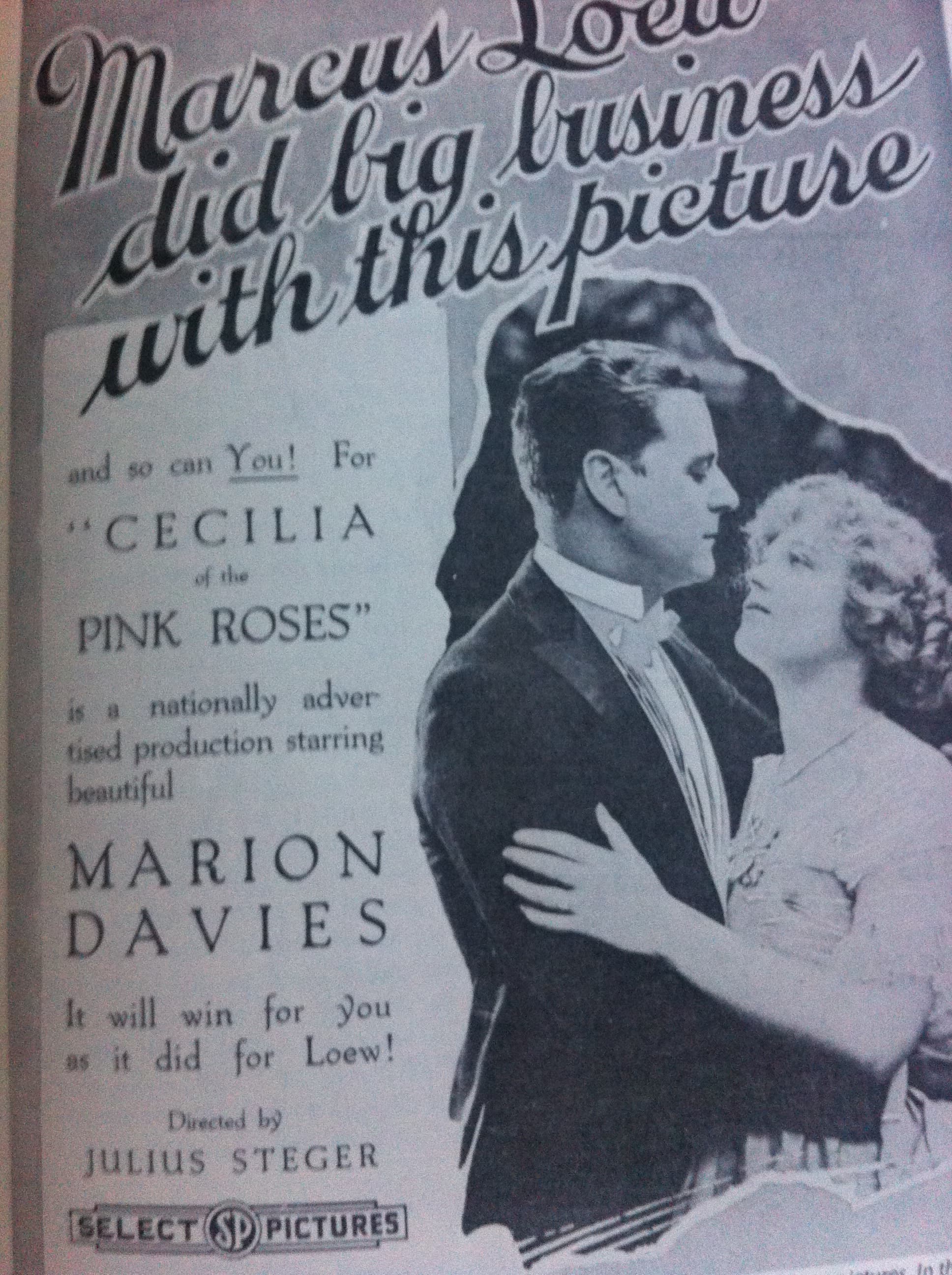 Cecilia of the Pink Roses