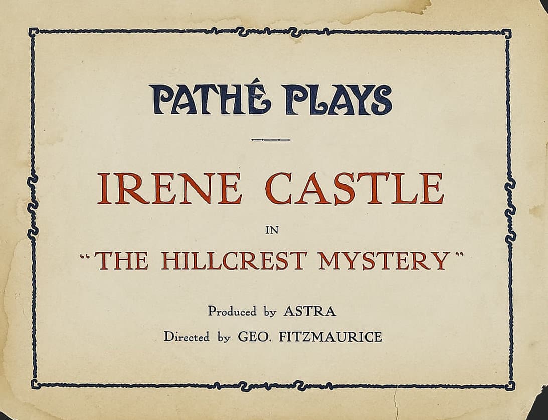 The Hillcrest Mystery