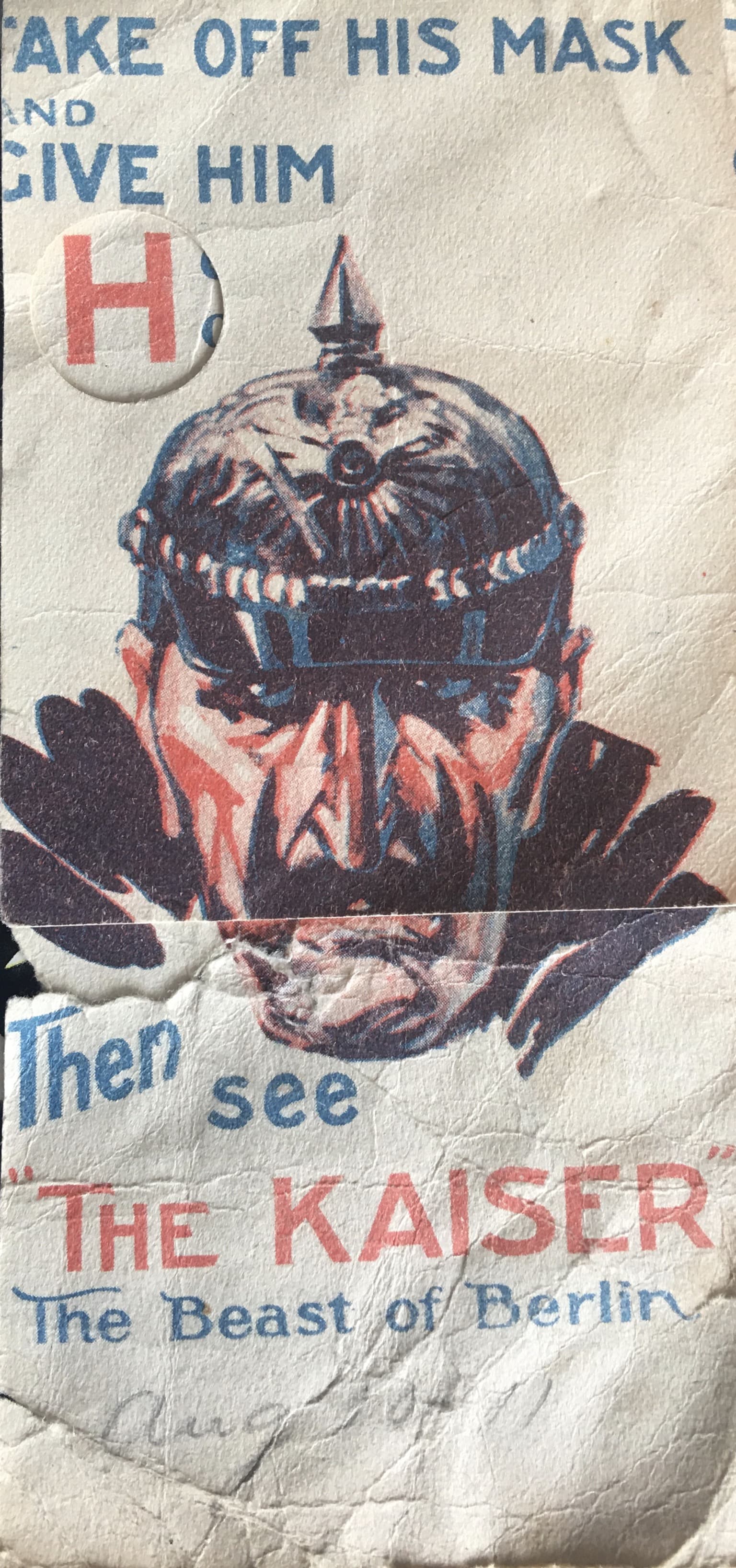 The Kaiser, the Beast of Berlin photo