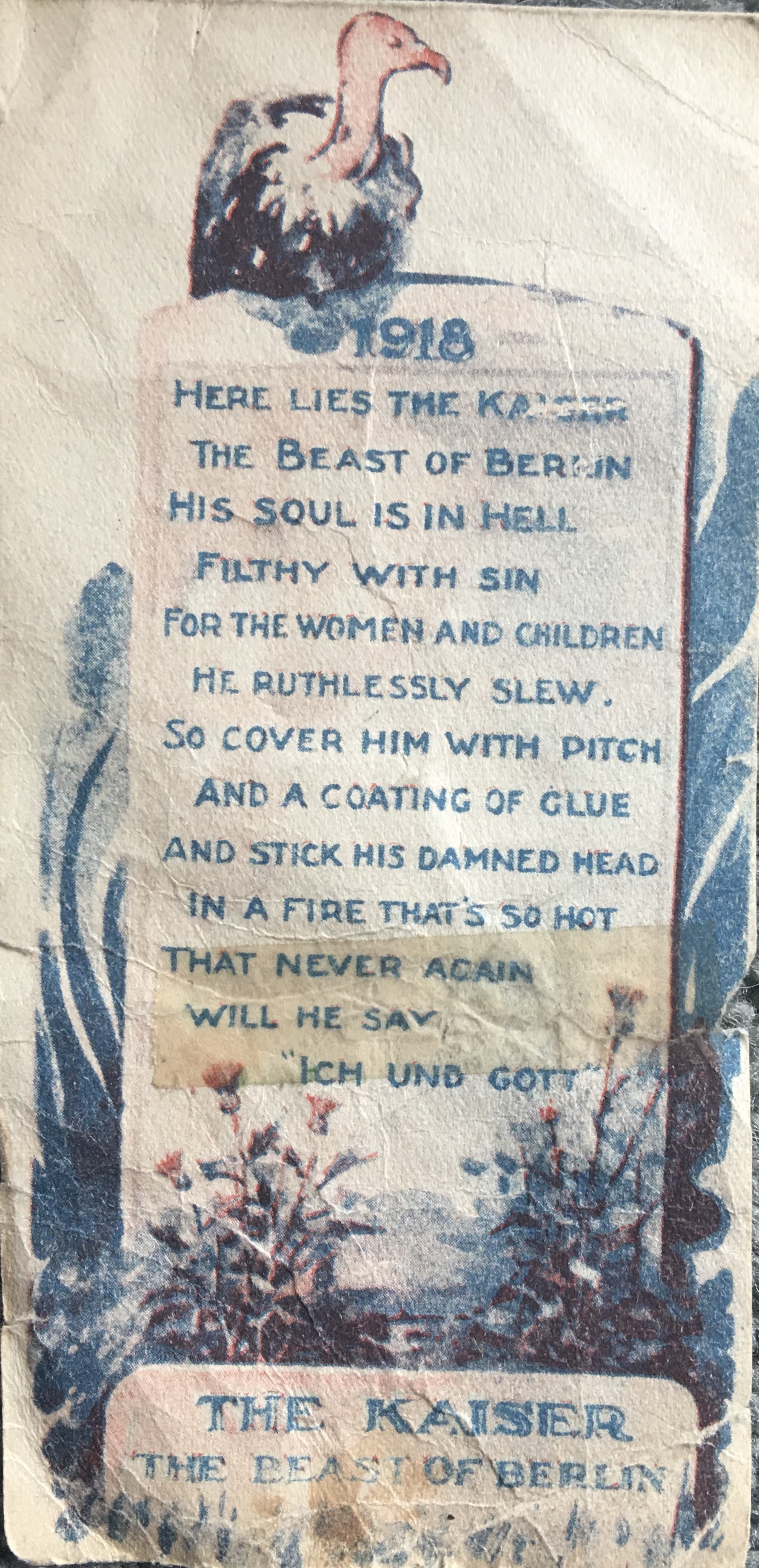 The Kaiser, the Beast of Berlin photo