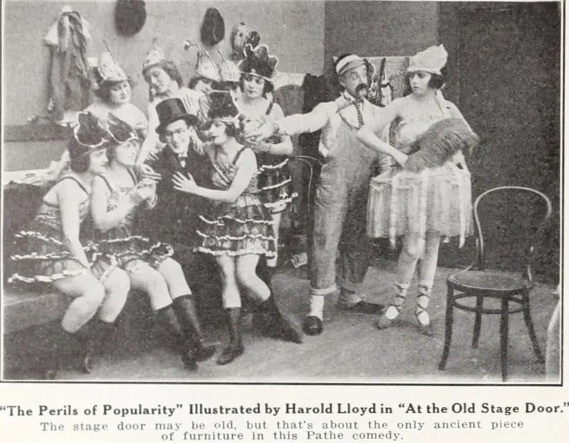 At the Old Stage Door