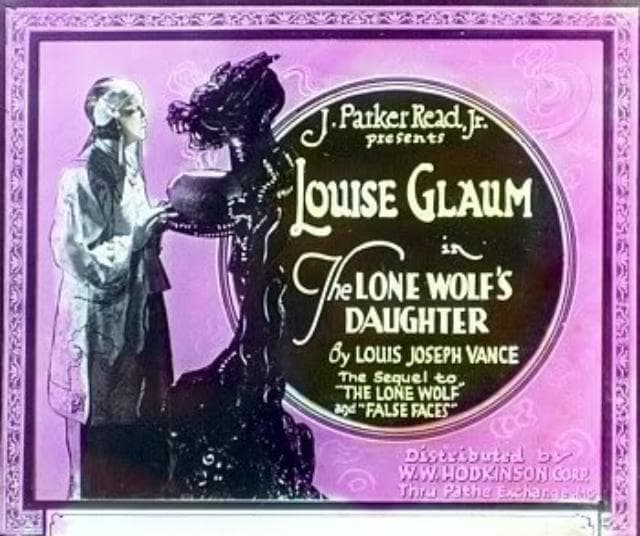 The Lone Wolf's Daughter