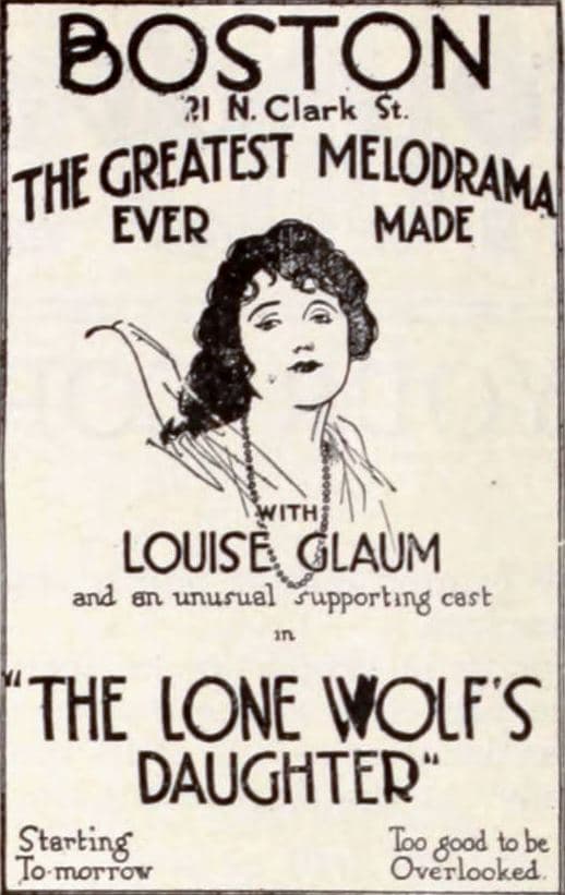 The Lone Wolf's Daughter