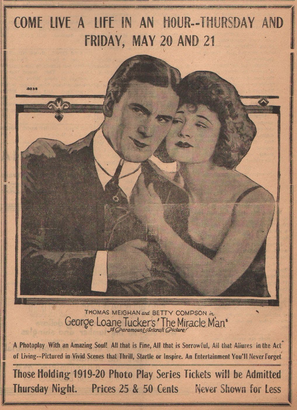 The Miracle Man photo