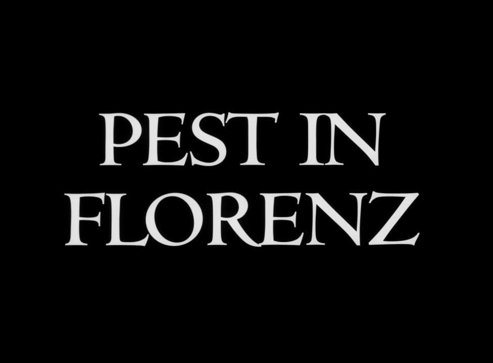 Pest in Florenz