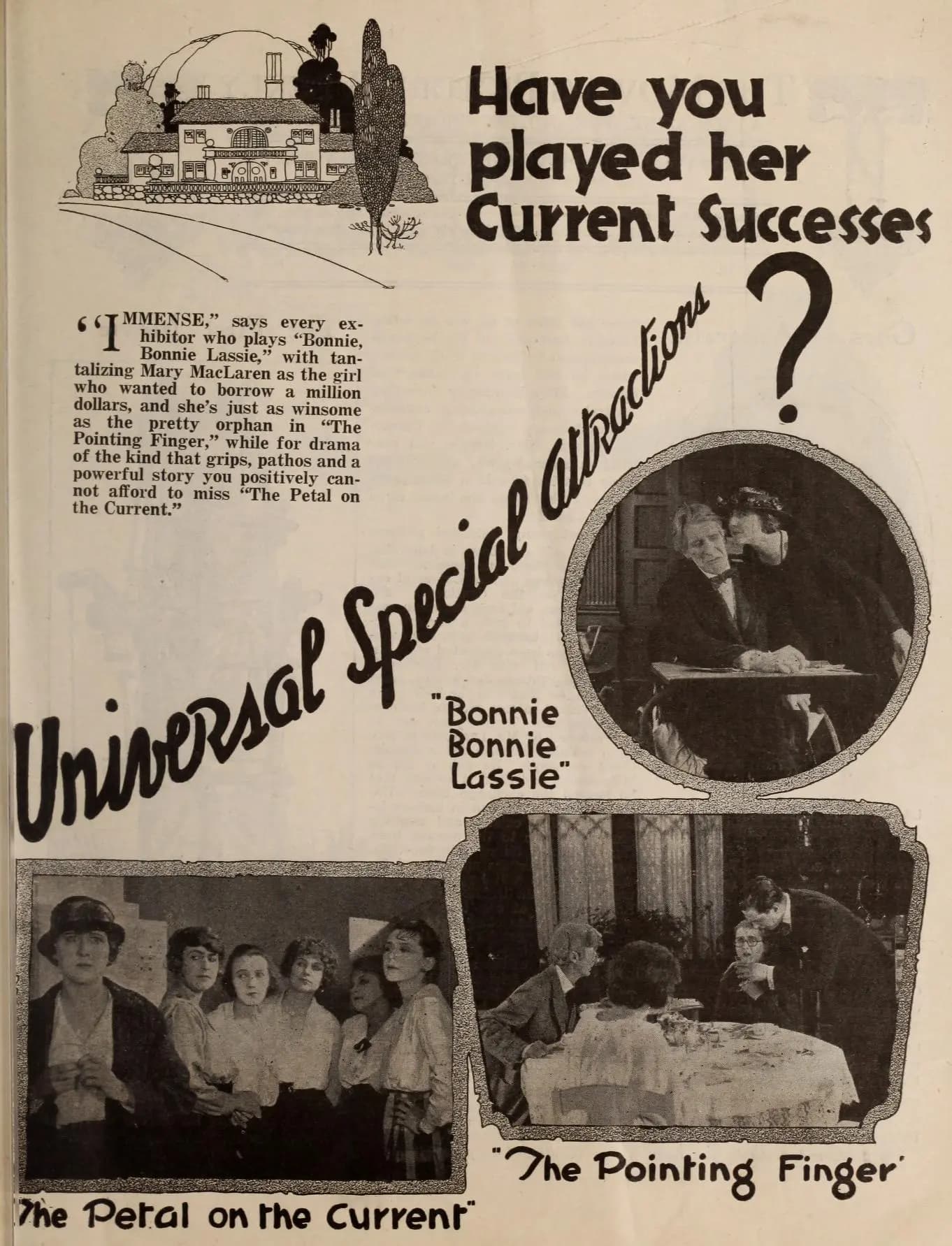 A Petal on the Current