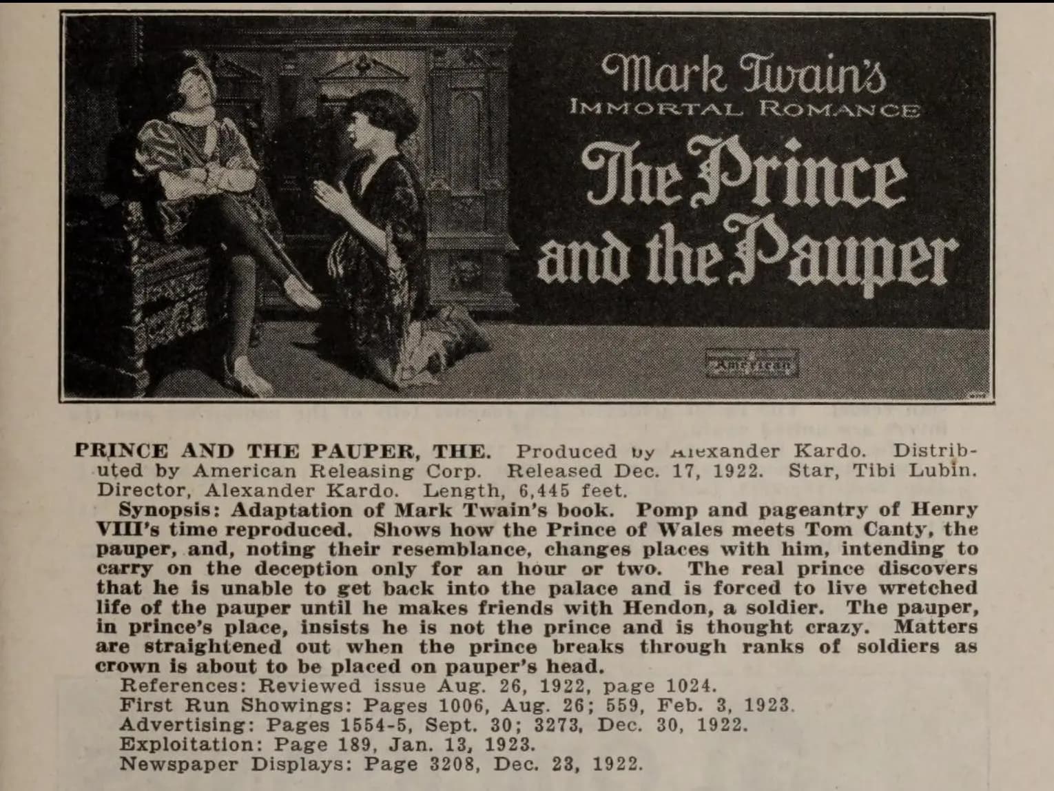The Prince and the Pauper