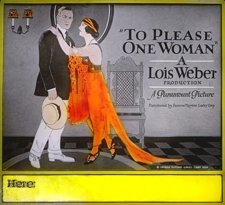 To Please One Woman