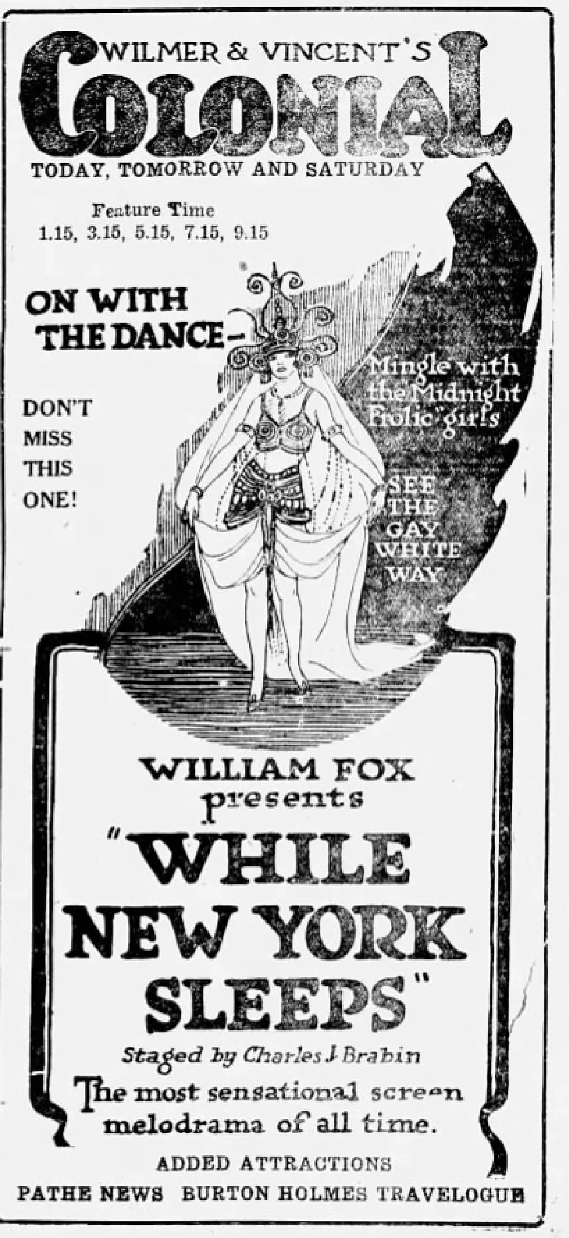 While New York Sleeps