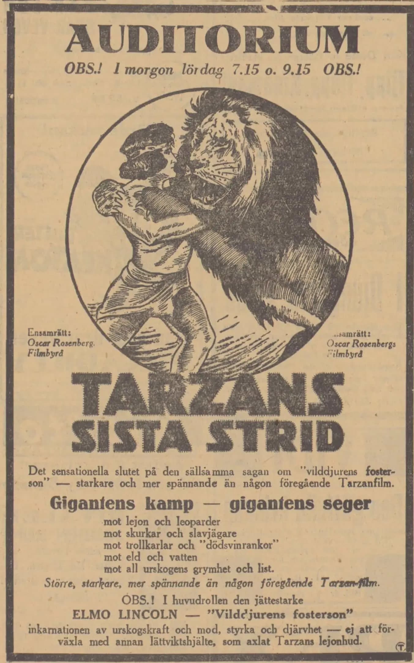 Adventures of Tarzan photo