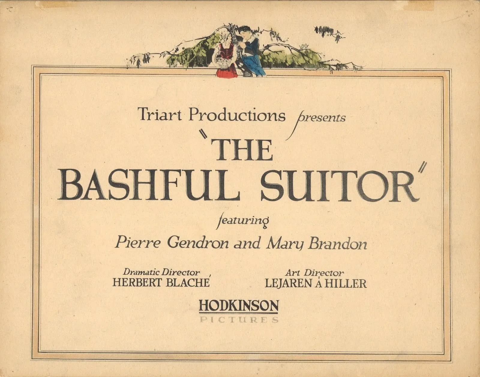 The Bashful Suitor