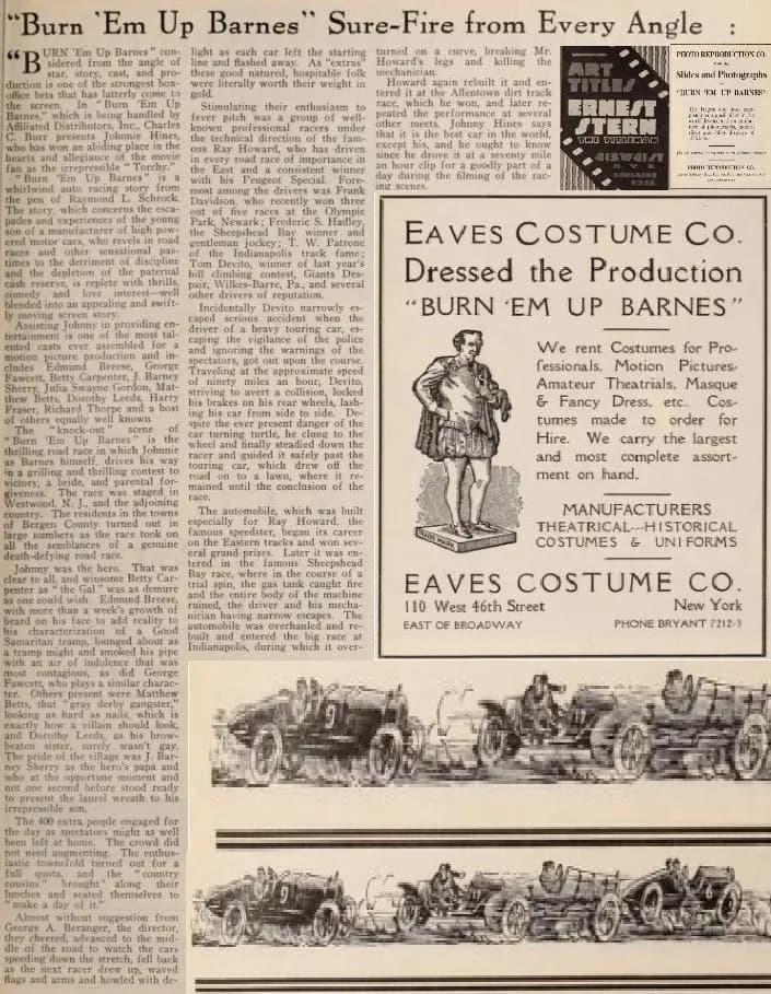 Burn 'Em Up Barnes photo