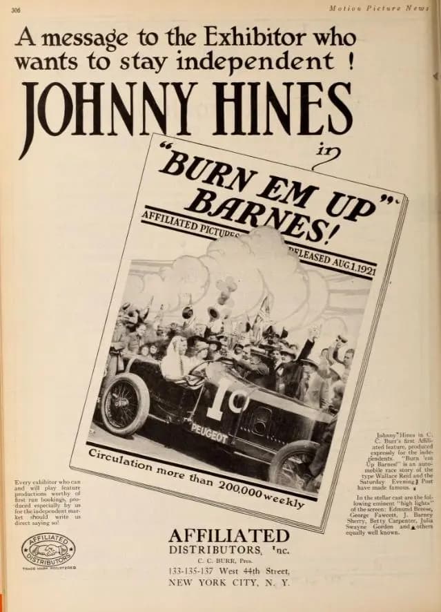 Burn 'Em Up Barnes photo