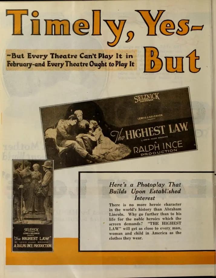 The Highest Law photo