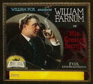 His Greatest Sacrifice