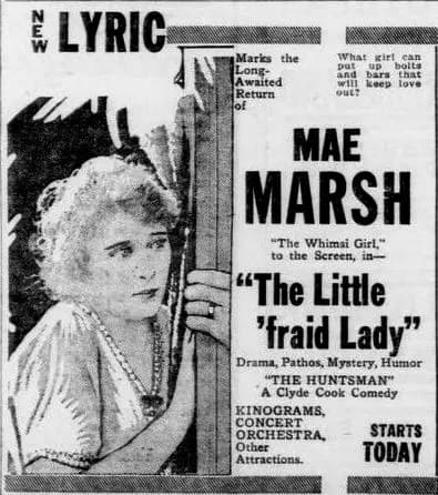 The Little 'Fraid Lady