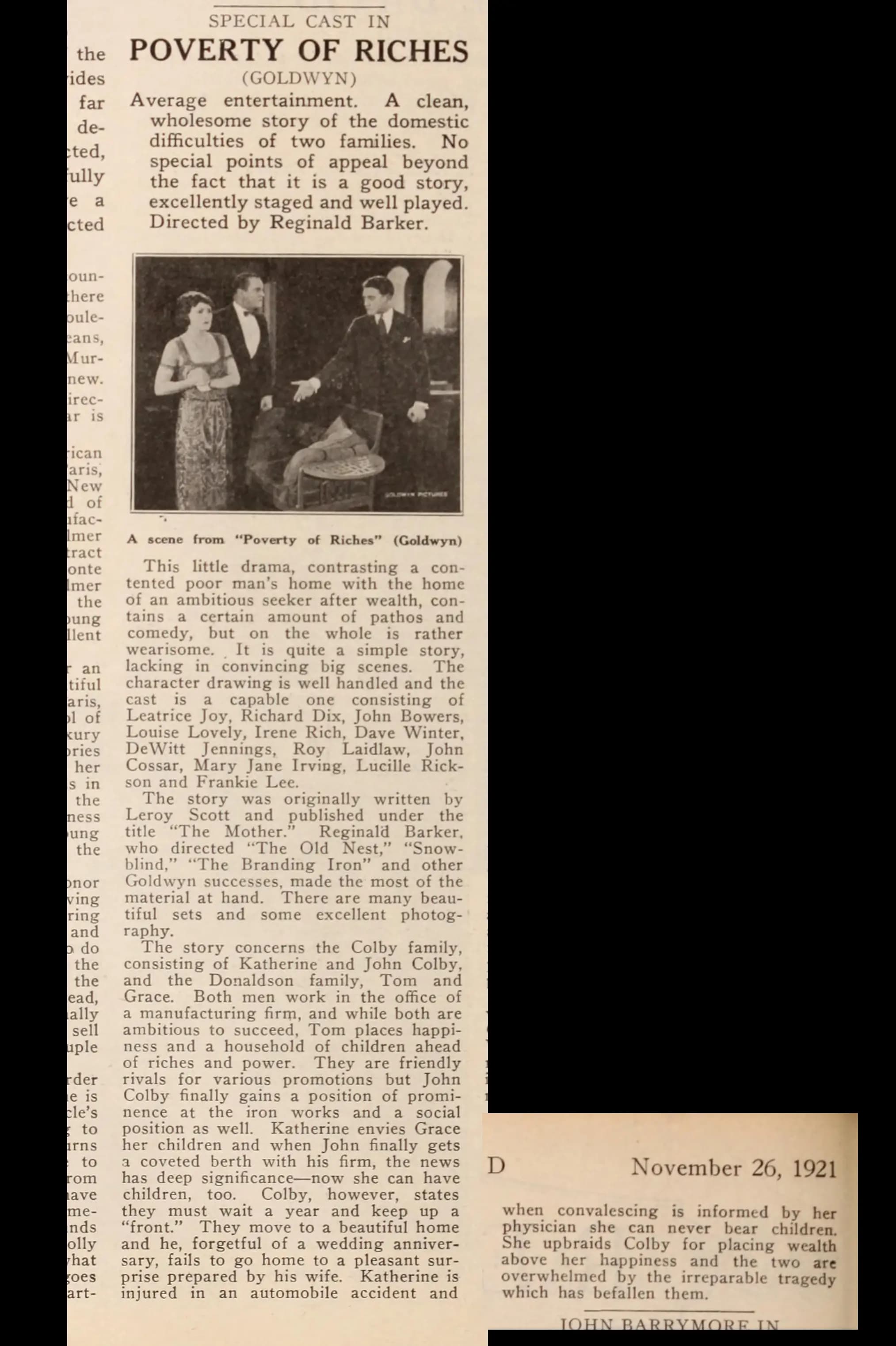 The Poverty of Riches photo