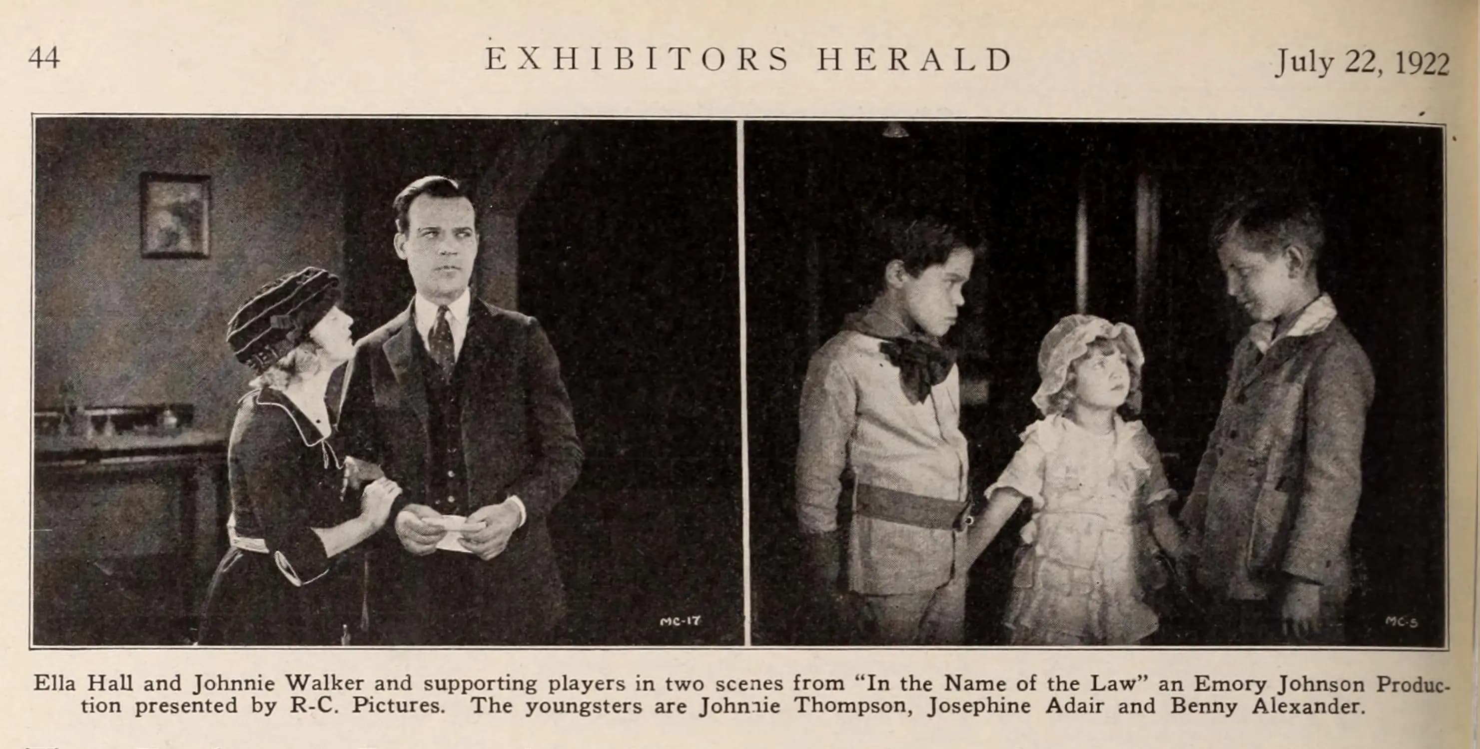 In the Name of the Law