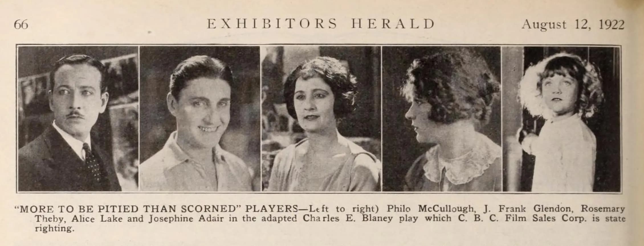 More to Be Pitied Than Scorned photo