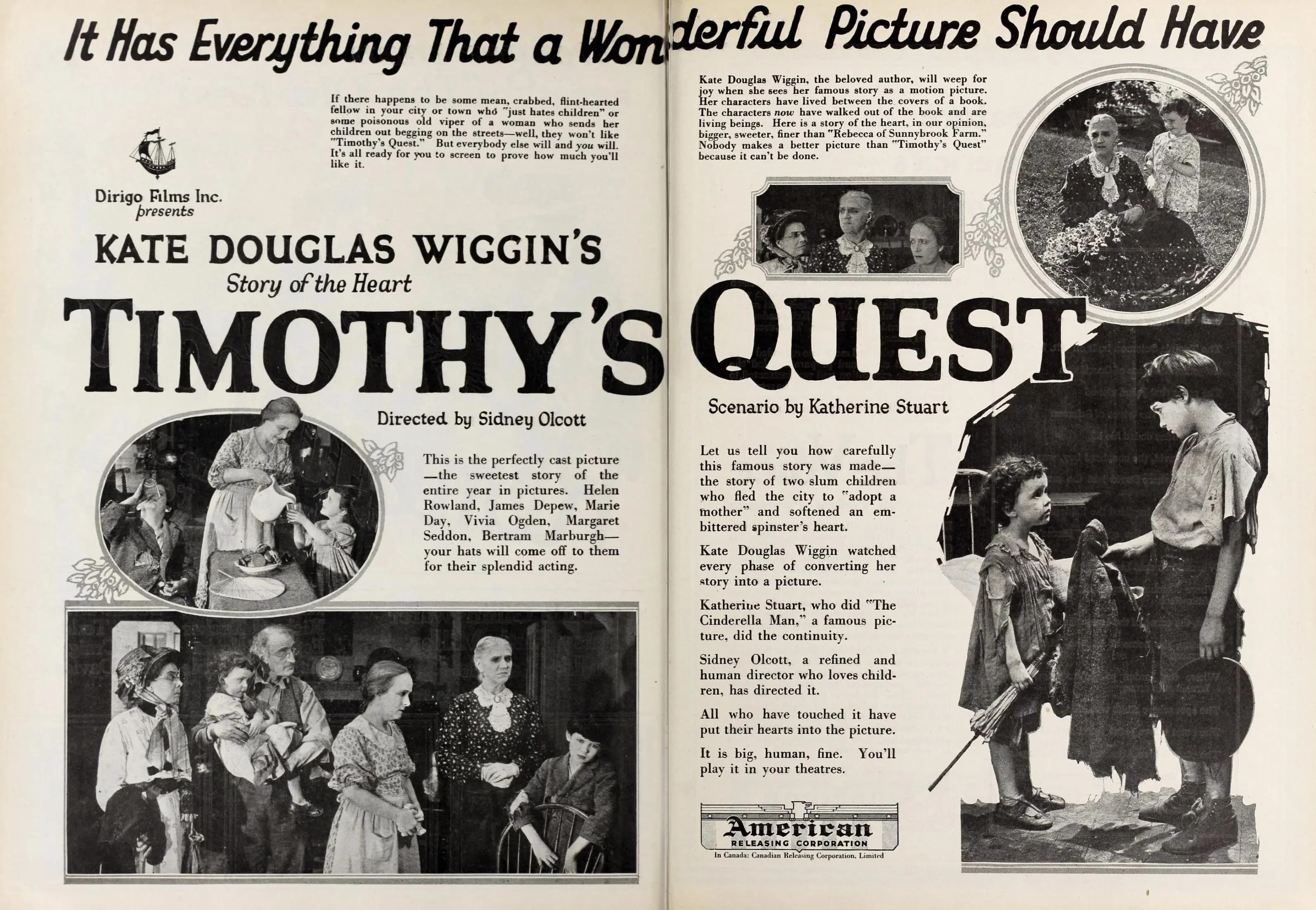 Timothy's Quest