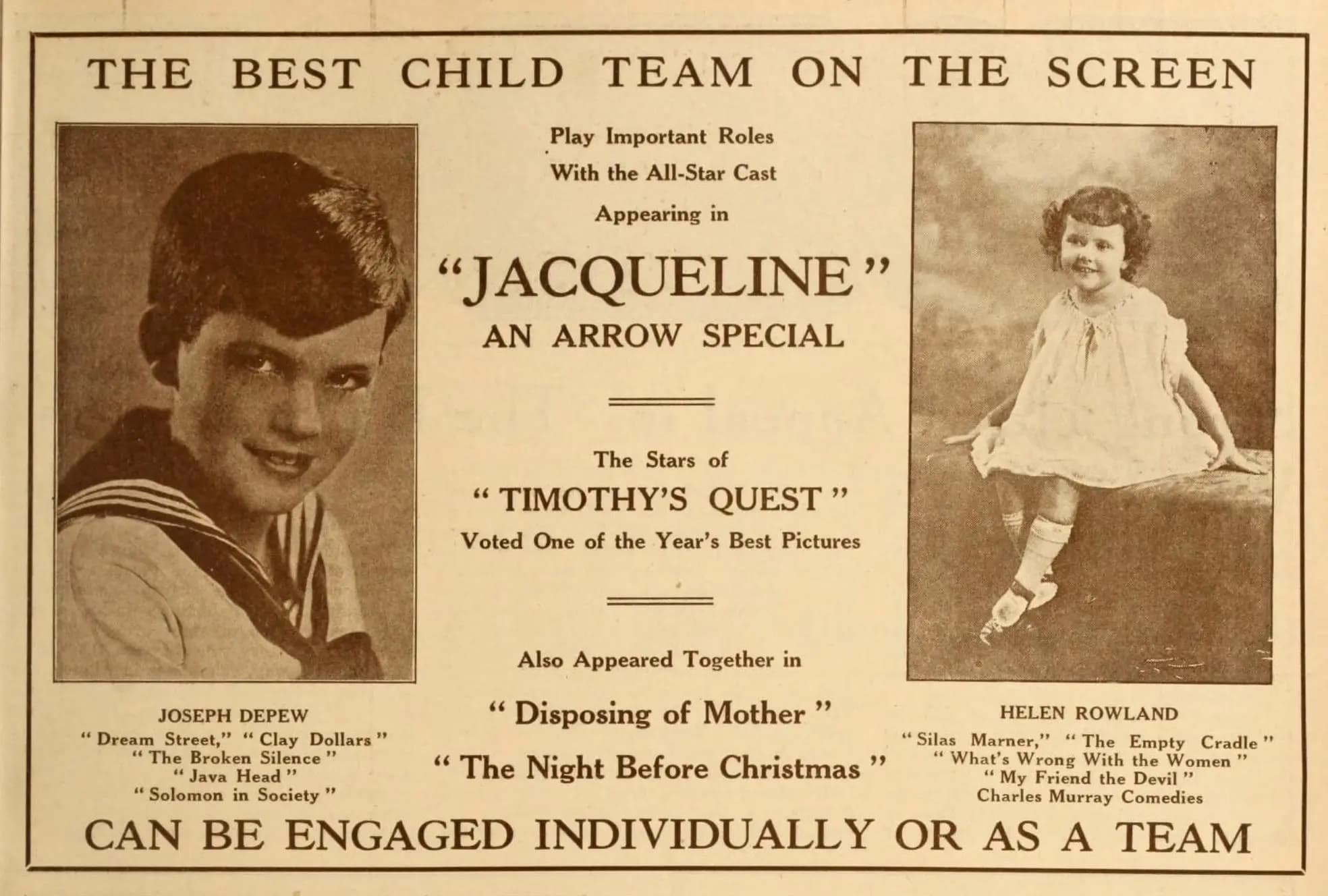 Jacqueline, or Blazing Barriers photo