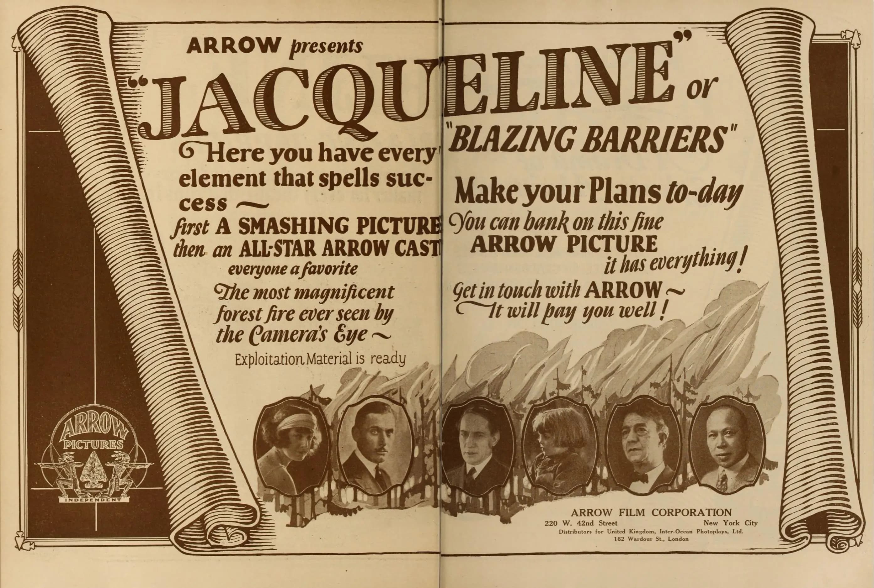 Jacqueline, or Blazing Barriers