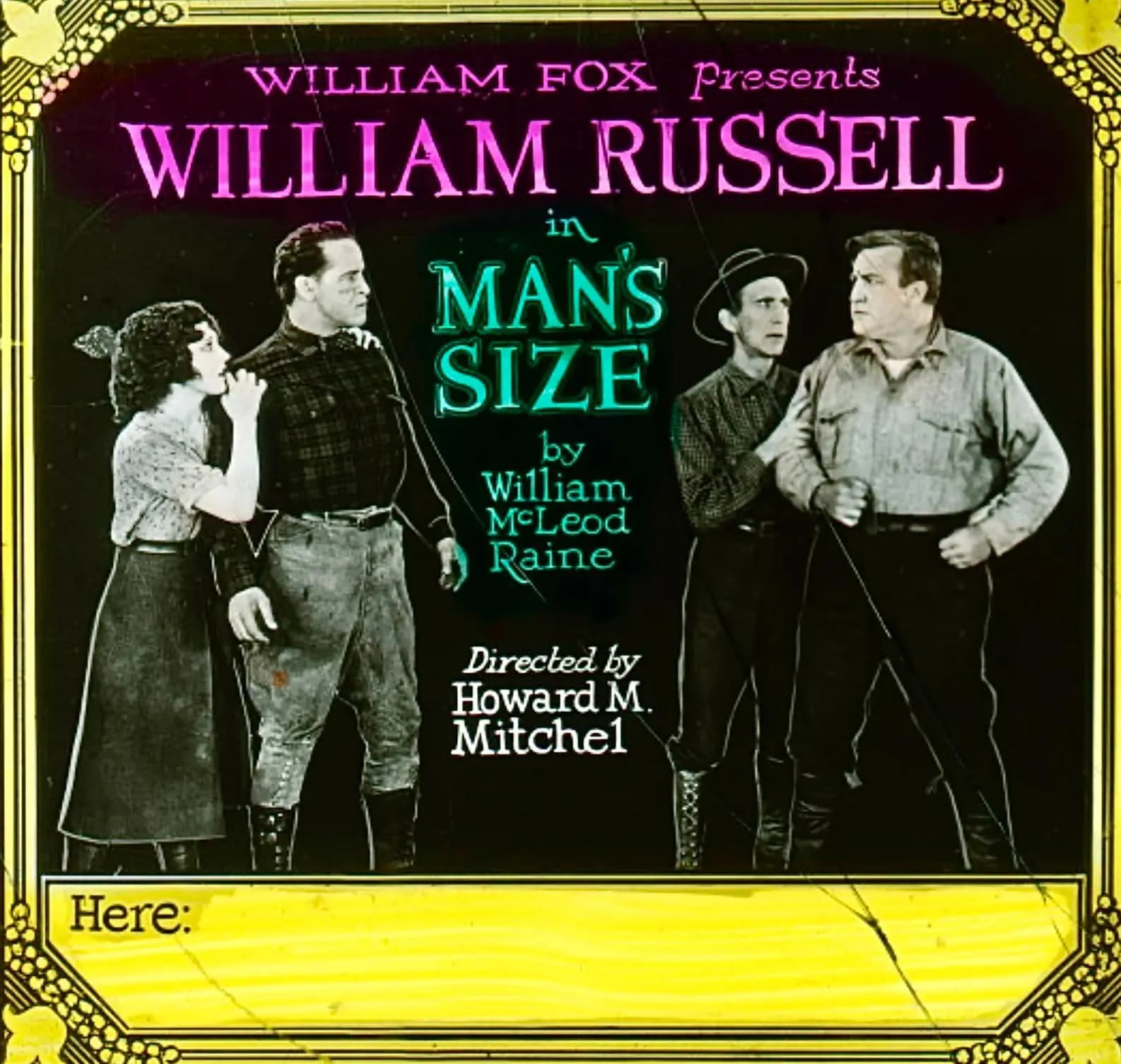 Man's Size