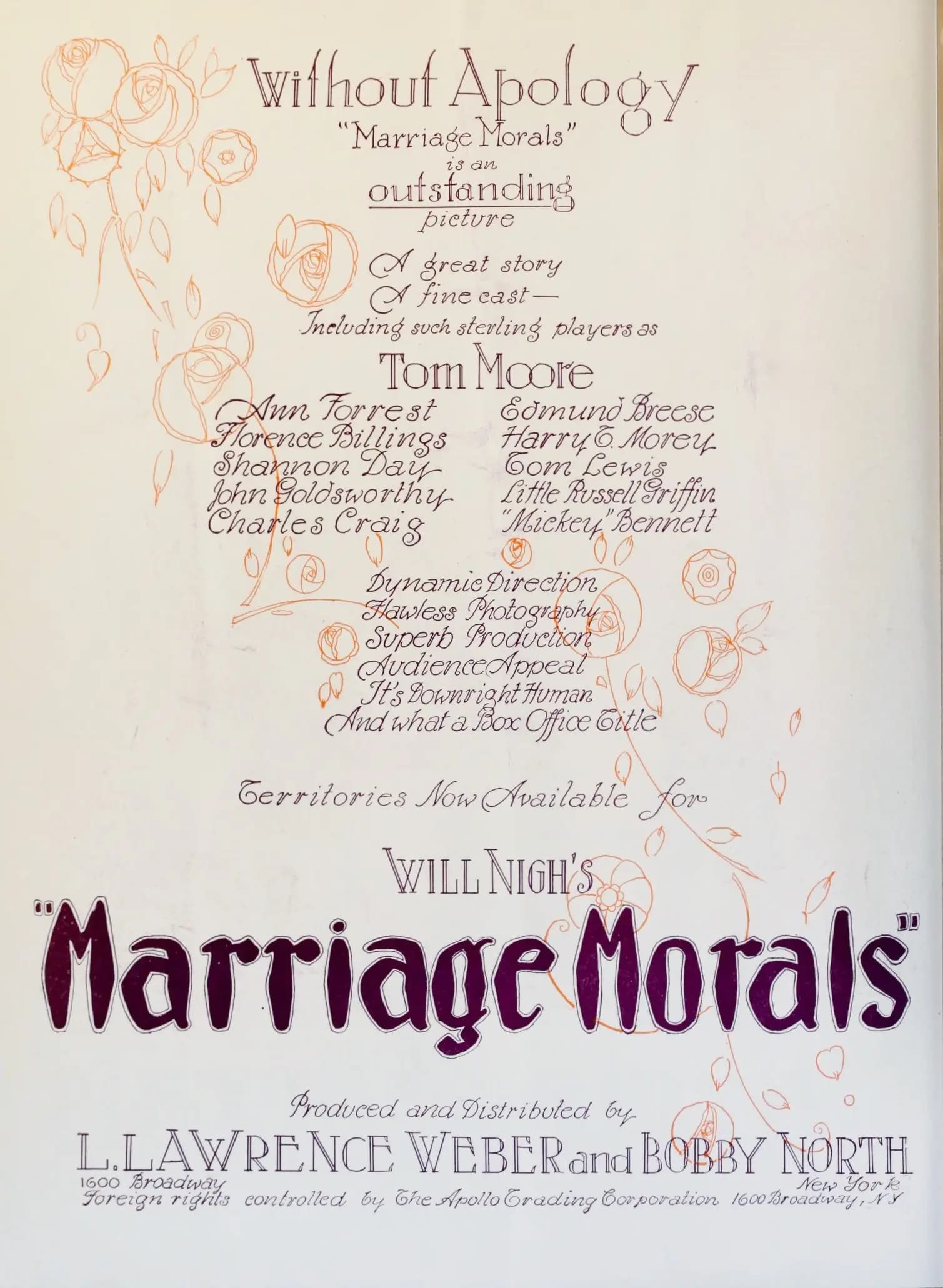 Marriage Morals