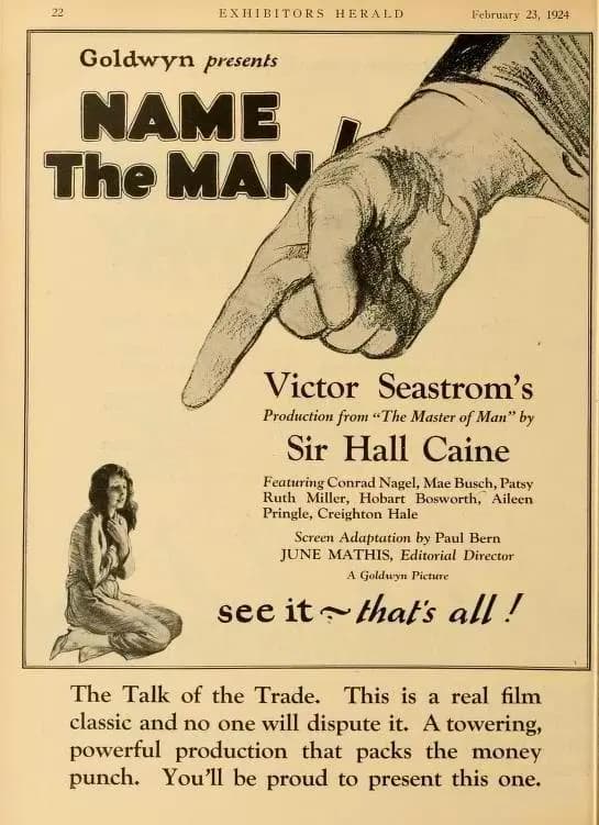 Name the Man!