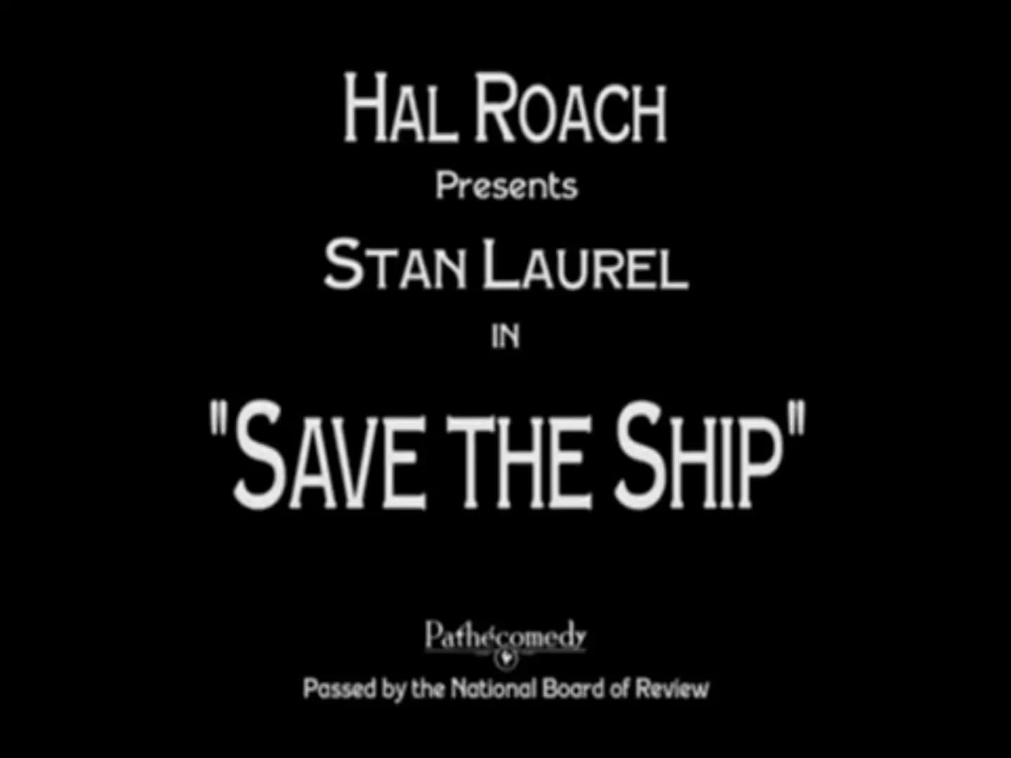 Save the Ship