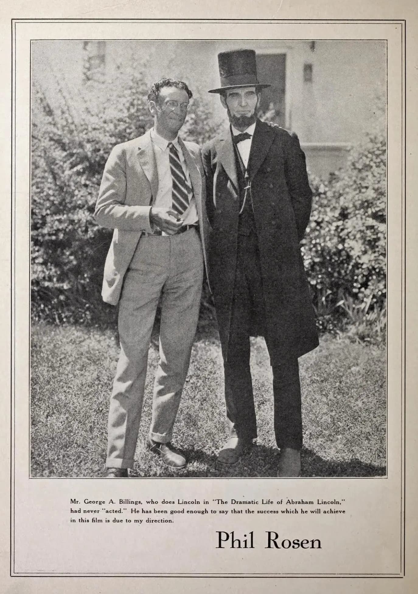 The Dramatic Life of Abraham Lincoln
