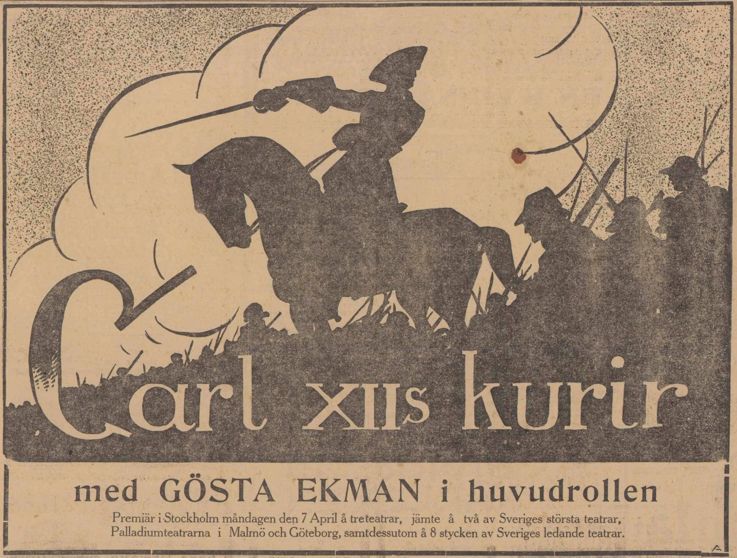 Carl XII:s kurir photo