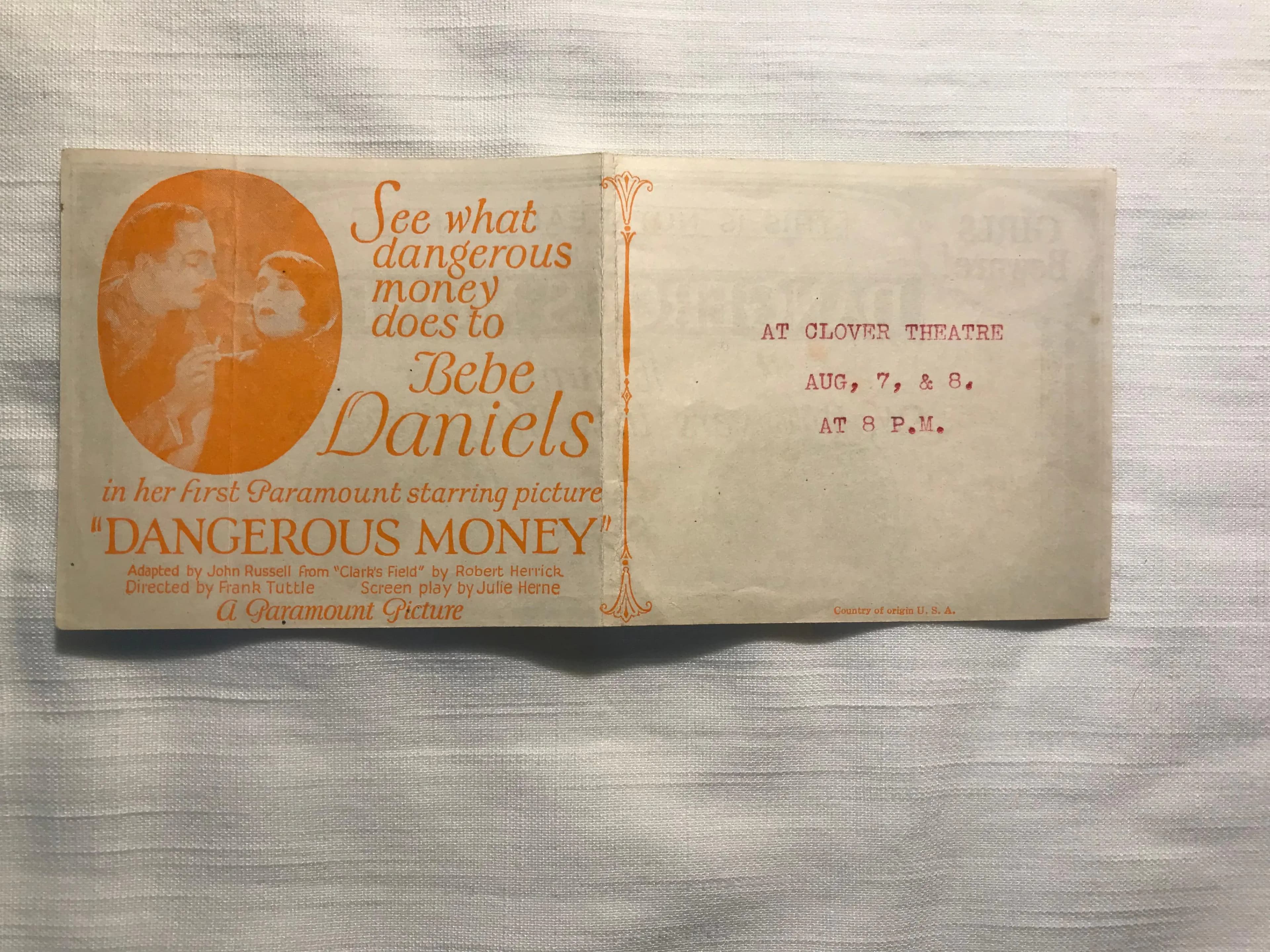 Dangerous Money photo