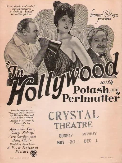 In Hollywood with Potash and Perlmutter photo