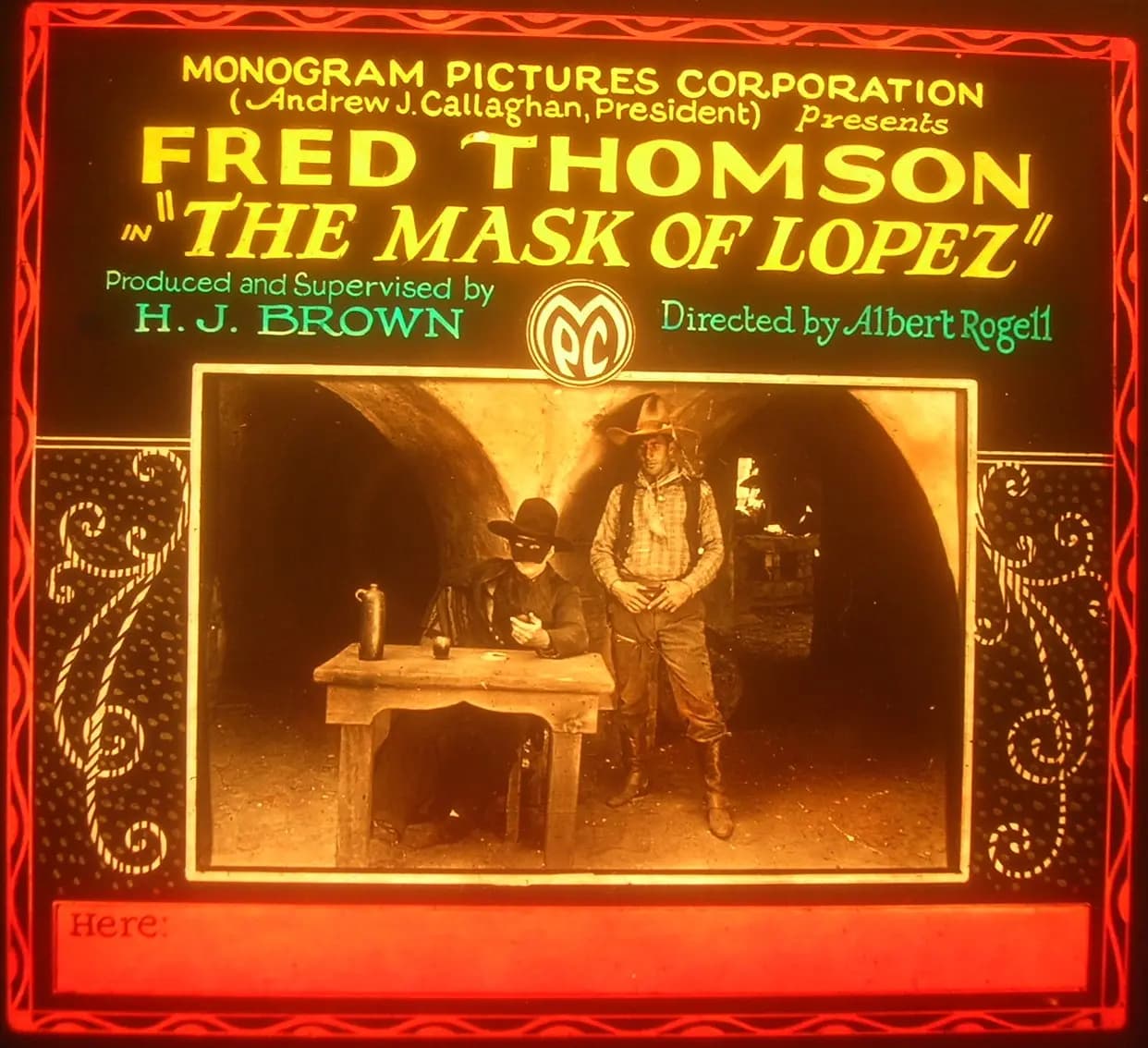 The Mask of Lopez photo