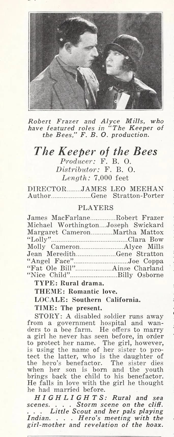 The Keeper of the Bees photo