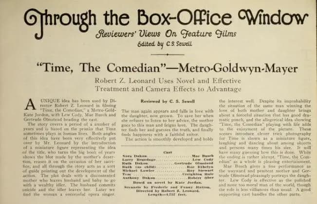 Time, the Comedian