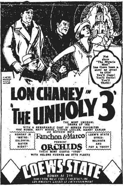 The Unholy Three photo